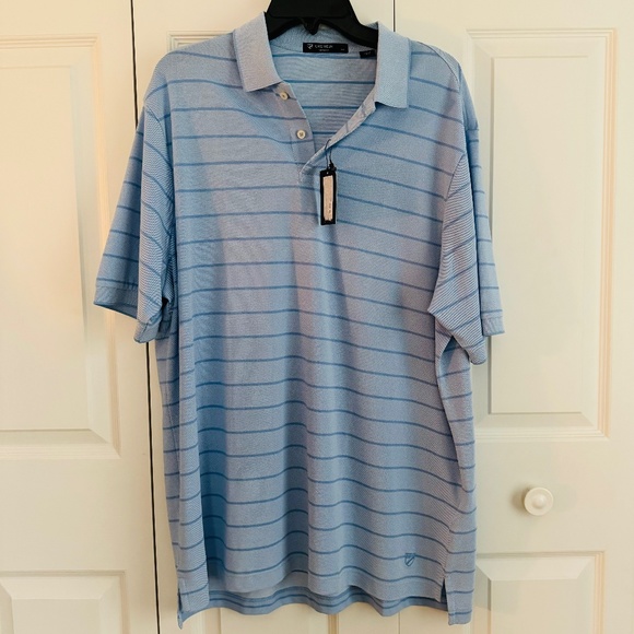 Daniel Cremieux Men’s  X-LARGE  Short Sleeve Polo Blue - Picture 1 of 9